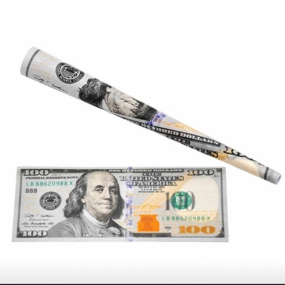 COPY - $100 Dollar Bill money Rolling Papers 10 p… - Picture 1 of 4